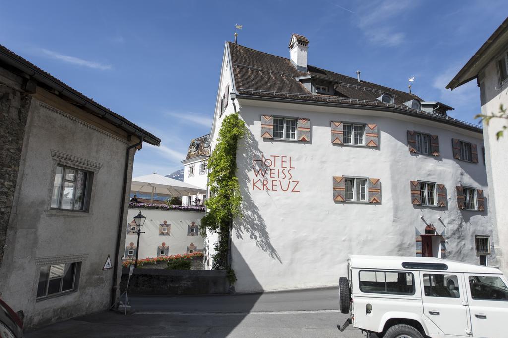 Hotel Weiss Kreuz Malans ภายนอก รูปภาพ